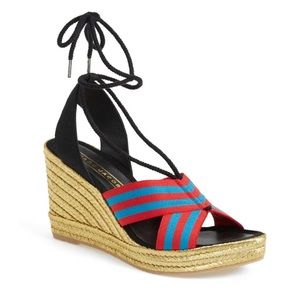 Marc Jacobs Dani Espadrille Wedge Sandal